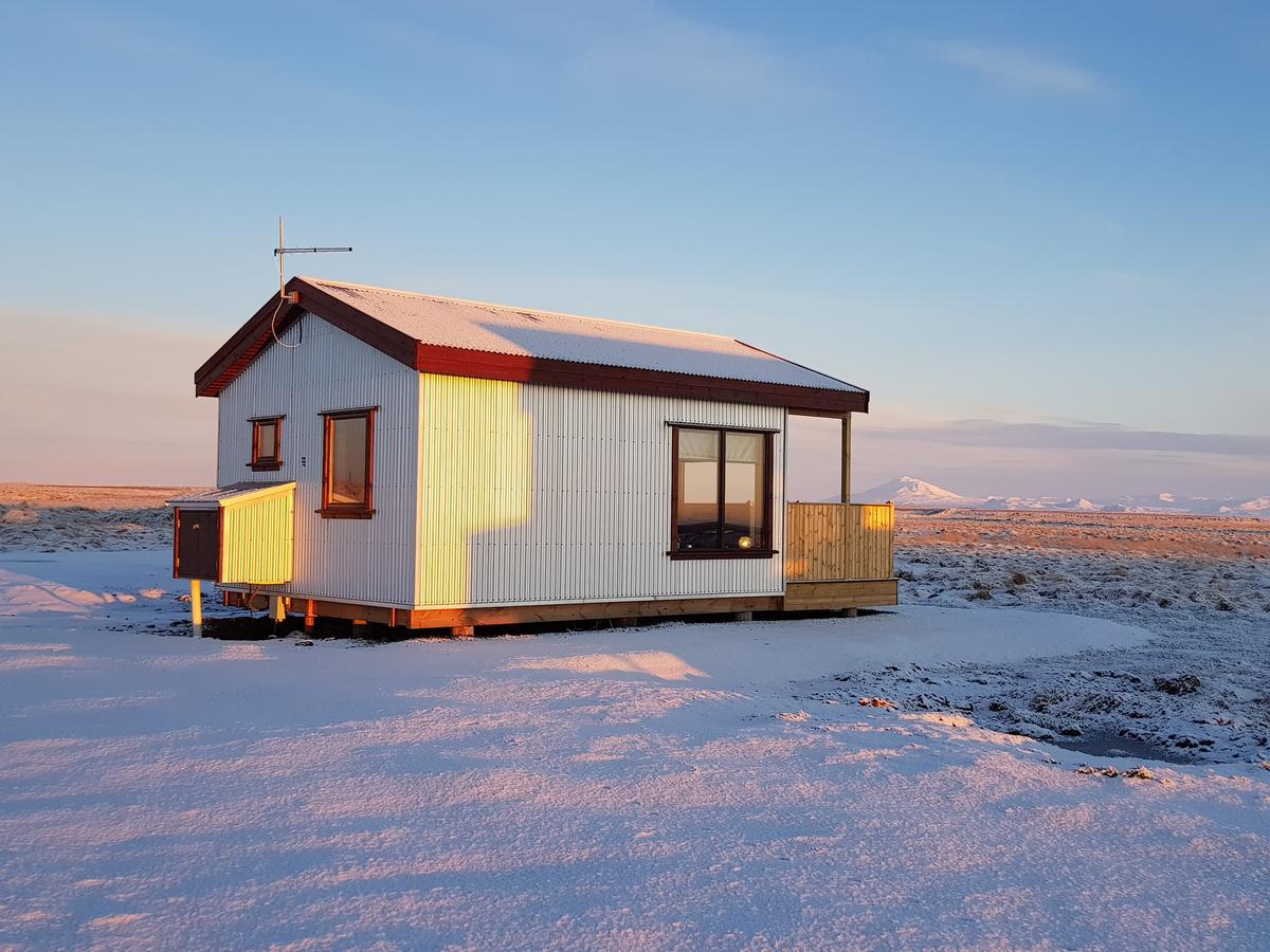 Hekla Cabin 3 Volcano And Glacier View Hella Dış mekan fotoğraf