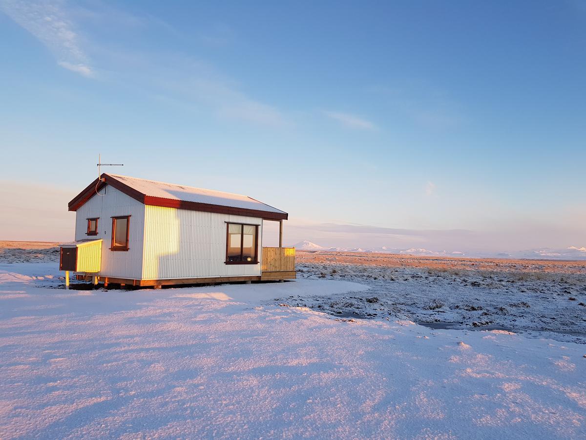 Hekla Cabin 3 Volcano And Glacier View Hella Dış mekan fotoğraf